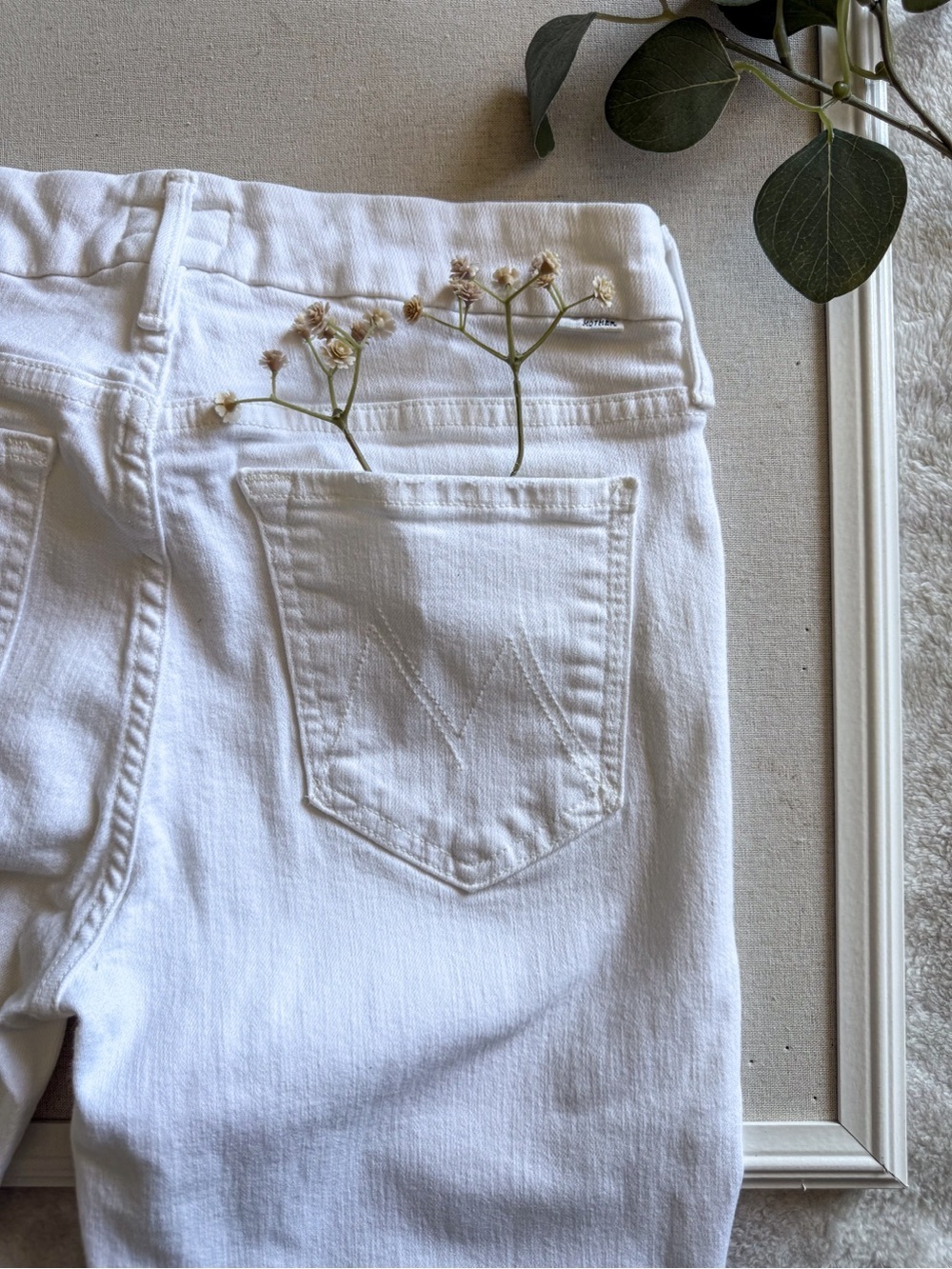 Mother The Looker Crop Fairest of them All Size 27